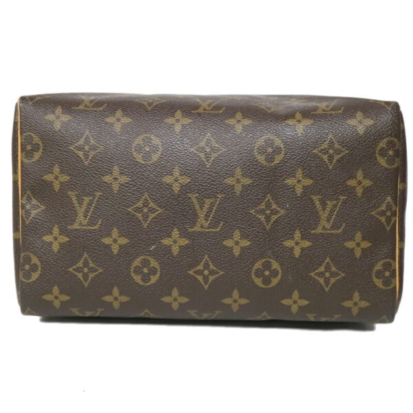 1356 4 Louis Vuitton Speedy 25 Handbag Monogram Canvas Brown