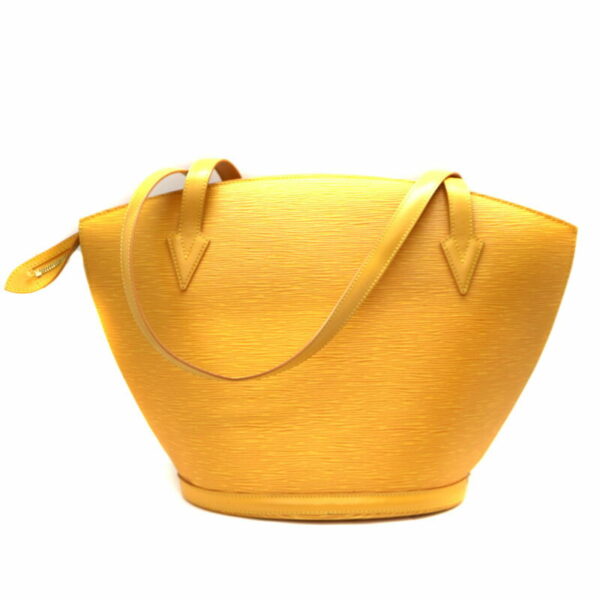 1358 2 Louis Vuitton Saint Jacques Shopping Bag Shoulder Epi Yellow