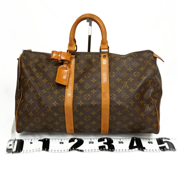 13619 1 Louis Vuitton Keepall 50 Hand Bag Monogram Brown