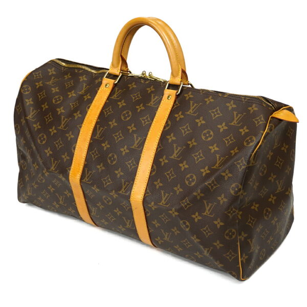 13623 Louis Vuitton Keepall 50 Bag Monogram Brown