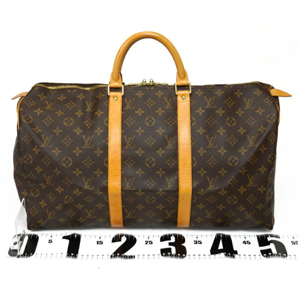 13623 1 Louis Vuitton Keepall 50 Bag Monogram Brown