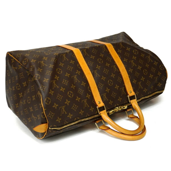 13623 3 Louis Vuitton Keepall 50 Bag Monogram Brown