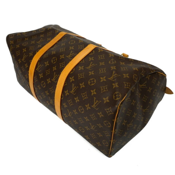 13623 4 Louis Vuitton Keepall 50 Bag Monogram Brown