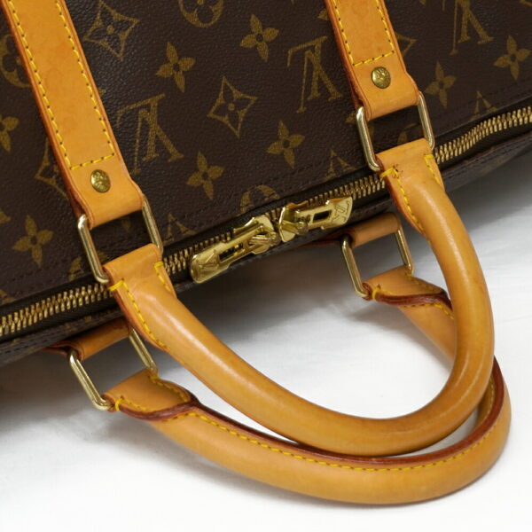 13623 6 Louis Vuitton Keepall 50 Bag Monogram Brown