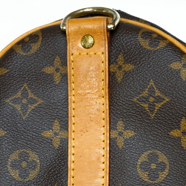 13625 8 Louis Vuitton Keepall Bandouliere 50 Bag Monogram Brown