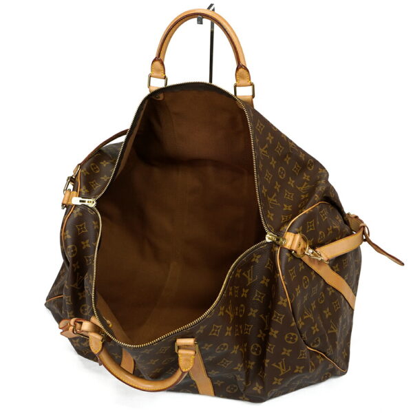 13673 5 Louis Vuitton Keepall Bandouliere 60 Bag Monogram Brown