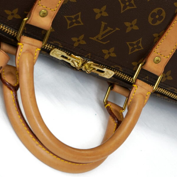 13673 6 Louis Vuitton Keepall Bandouliere 60 Bag Monogram Brown