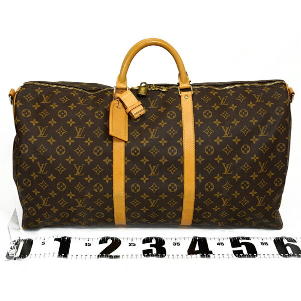 13677 1 Louis Vuitton Keepall 50 Bag Monogram Brown