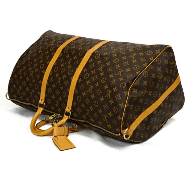 13677 2 Louis Vuitton Keepall 50 Bag Monogram Brown