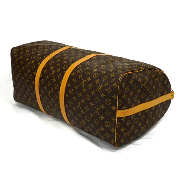 13677 3 Louis Vuitton Keepall 50 Bag Monogram Brown