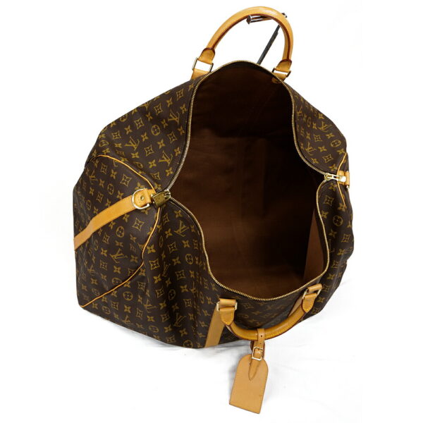 13677 4 Louis Vuitton Keepall 50 Bag Monogram Brown