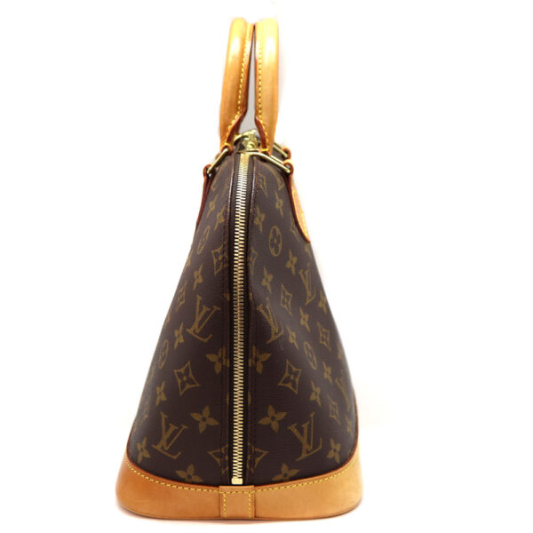 1368 4 Louis Vuitton Alma Handbag Monogram Brown