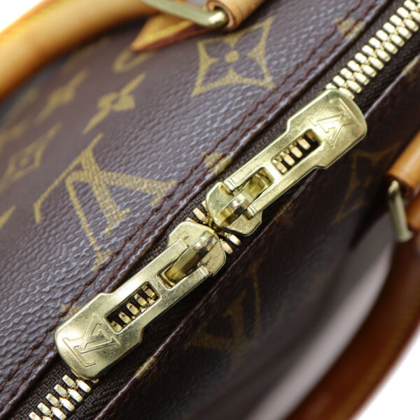 1368 8 Louis Vuitton Alma Handbag Monogram Brown