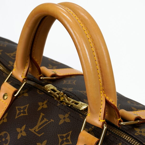 13680 6 Louis Vuitton Keepall Bandouliere 60 Bag Monogram Brown