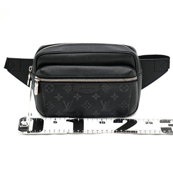 13749 2 Louis Vuitton Taigarama Bum Bag Monogram Eclipse Black