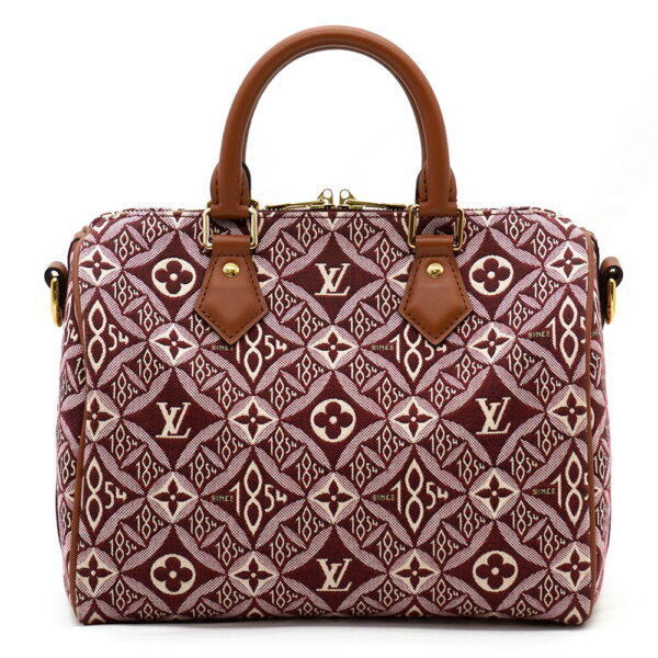 13750 1 Louis Vuitton Speedy Bandouliere 25 Bag Bordeaux