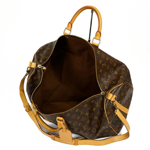 13779 2 Louis Vuitton Keepall Bandouliere 55 Monogram