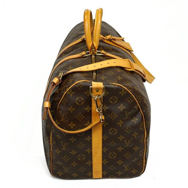 13779 3 Louis Vuitton Keepall Bandouliere 55 Monogram