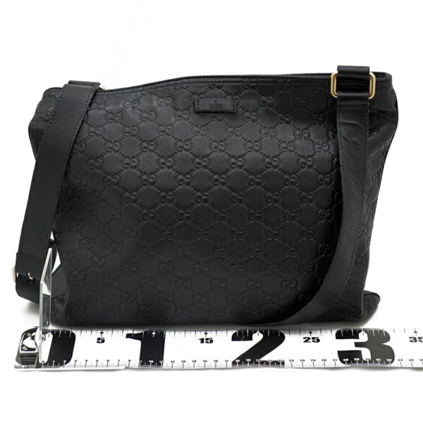 13892 1 Gucci Guccisima Shoulder Bag Black