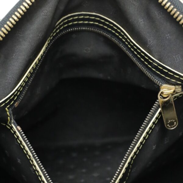 1401140003020 0 17 Louis Vuitton Suhali Lockit PM Handbag Calf Leather Black