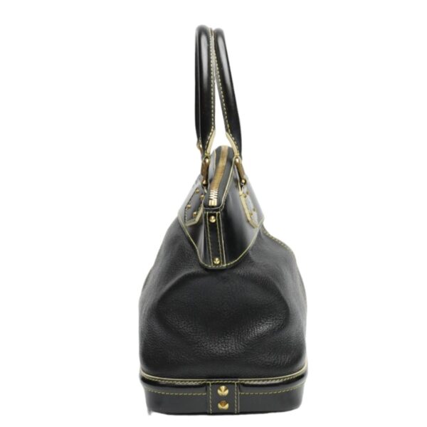 1401140003020 0 3 Louis Vuitton Suhali Lockit PM Handbag Calf Leather Black