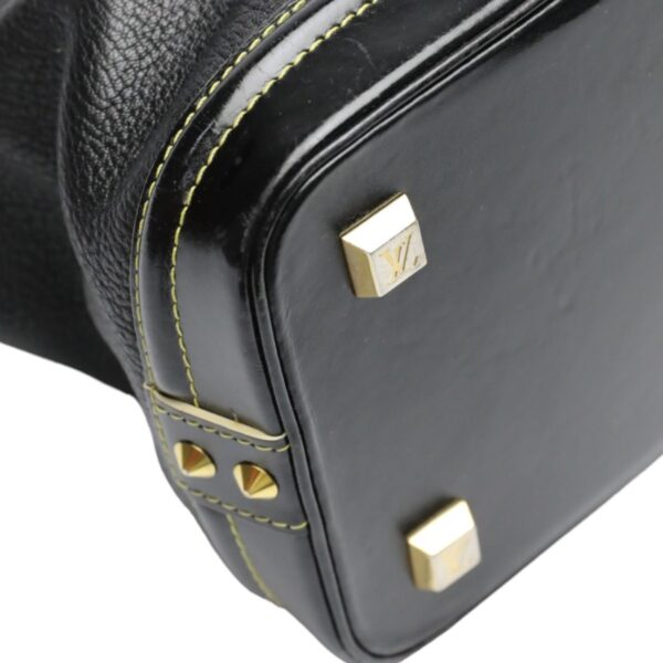 1401140003020 0 7 Louis Vuitton Suhali Lockit PM Handbag Calf Leather Black