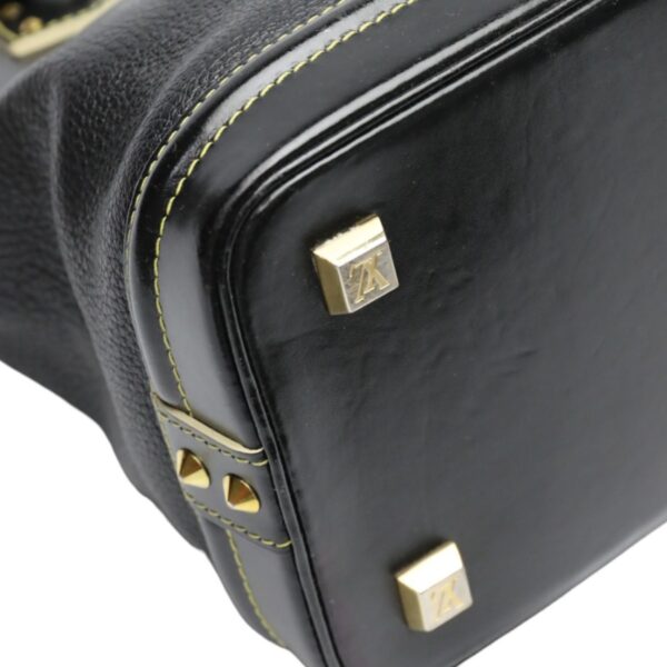 1401140003020 0 9 Louis Vuitton Suhali Lockit PM Handbag Calf Leather Black