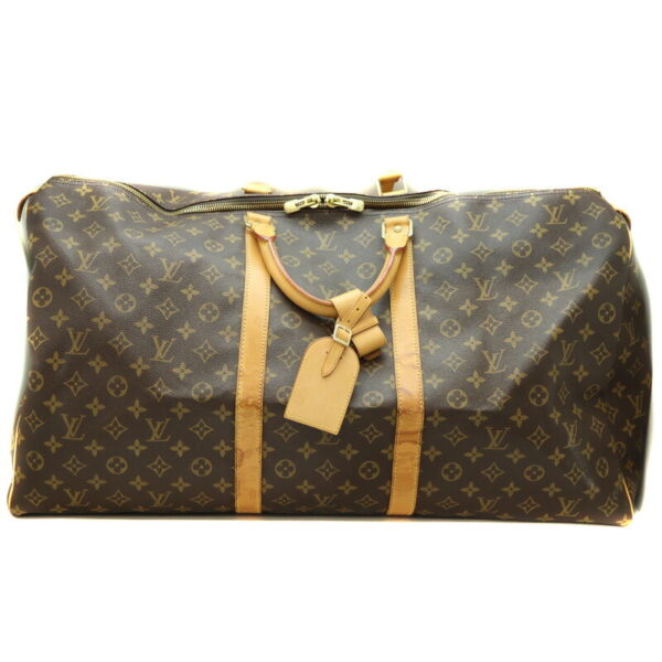 1429 1 Louis Vuitton Keepall 60 Bag Monogram Canvas Brown