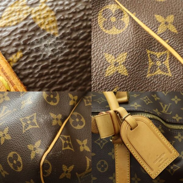 1429 10 Louis Vuitton Keepall 60 Bag Monogram Canvas Brown