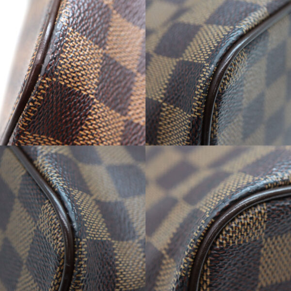 1483 6 Louis Vuitton Saleya PM Damier Ebene Handbag Brown