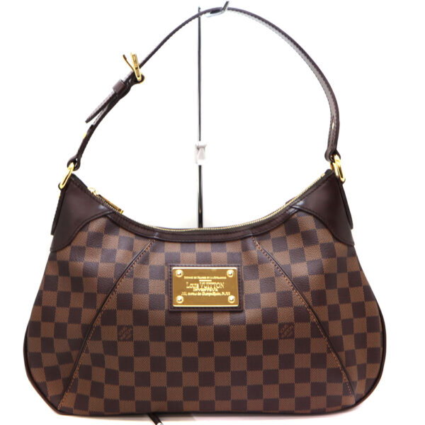 1484 1 Louis Vuitton Thames GM Damier Ebene Shoulder Bag Brown