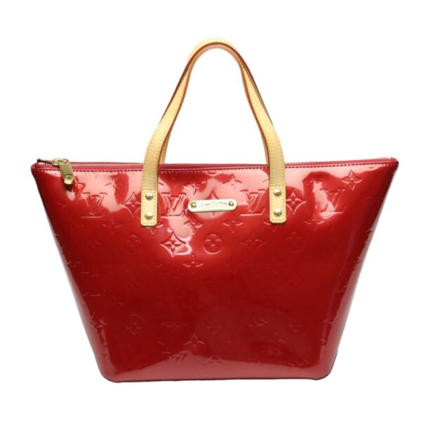 1501140003009 0 1 Louis Vuitton Belveis PM Handbag Vernis Pomme dAmour