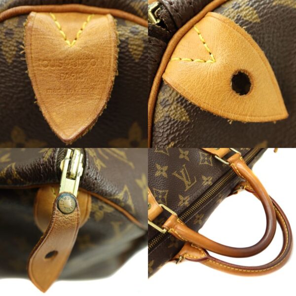 1619 10 Louis Vuitton Speedy 40 Bag Monogram Canvas Brown