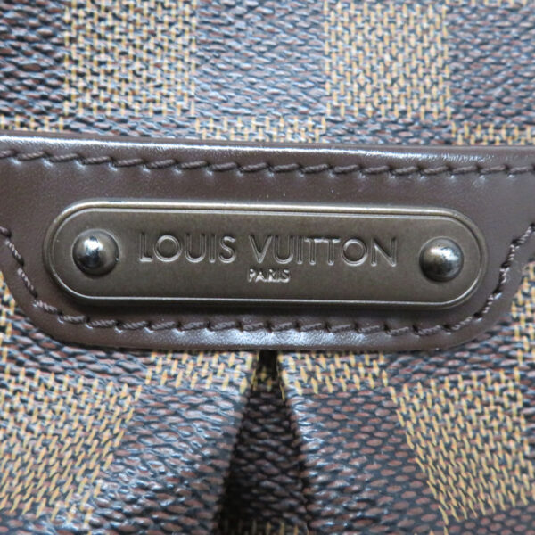 1652 Louis Vuitton Bloomsbury PM Damier Ebene Shoulder Bag Brown