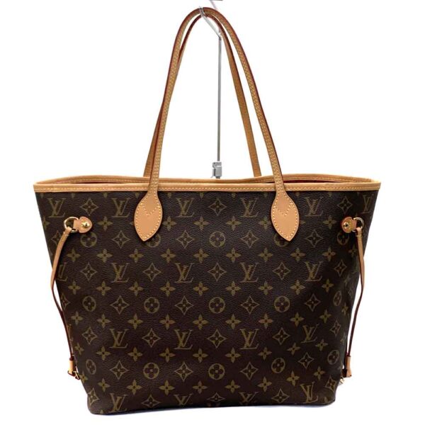 1669 725 2 Louis Vuitton Neverfull MM Tote Bag Canvas Brown