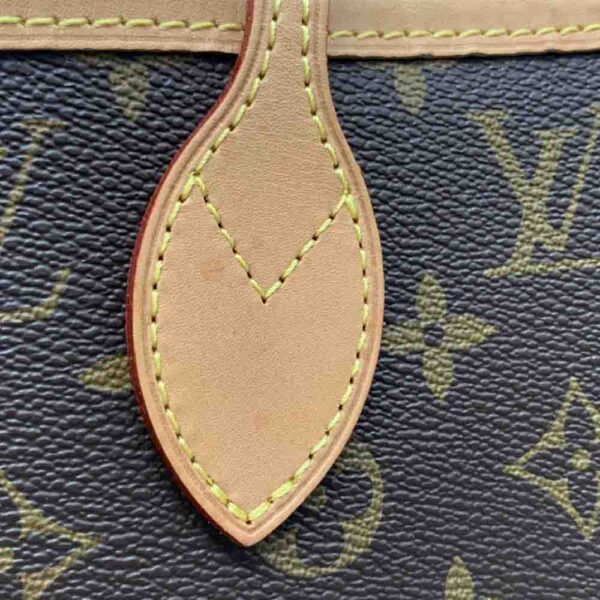 1669 725 3 Louis Vuitton Neverfull MM Tote Bag Canvas Brown