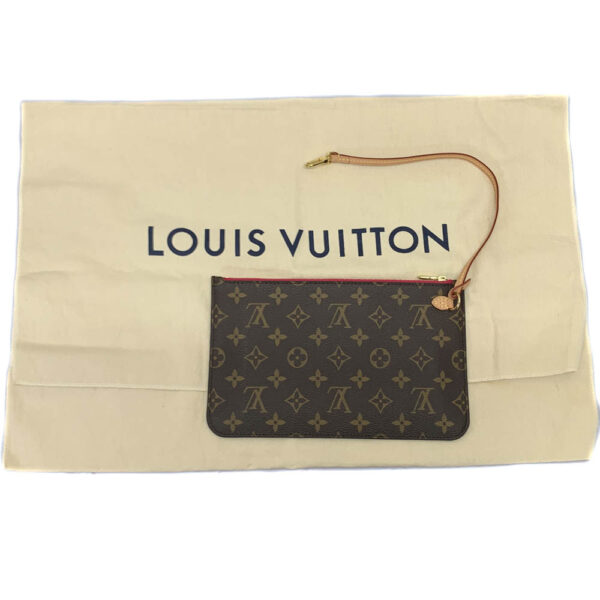 1669 725 8 Louis Vuitton Neverfull MM Tote Bag Canvas Brown