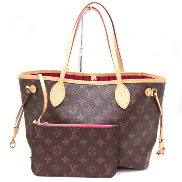 1671 1 Louis Vuitton Neverfull PM Tote Bag Monogram