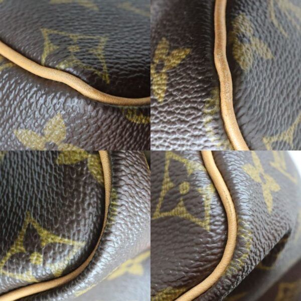 170 8 Louis Vuitton Speedy 30 Monogram Canvas Handbag Brown