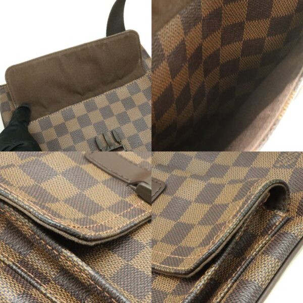 1784 7 Louis Vuitton Pochette Melville Shoulder Bag Damier Canvas Brown