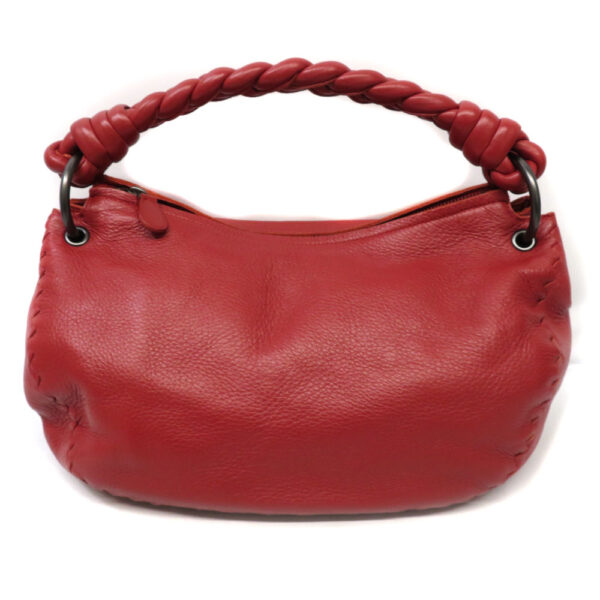 1789 Bottega Veneta Shoulder Handbag Leather Red