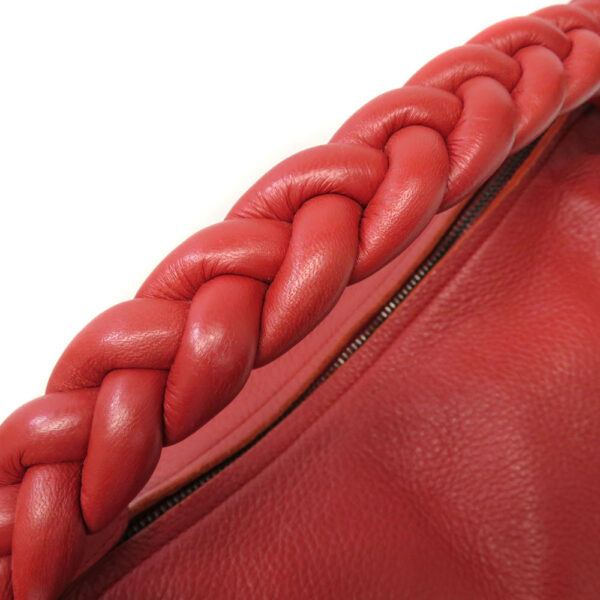 1794 Bottega Veneta Shoulder Handbag Leather Red