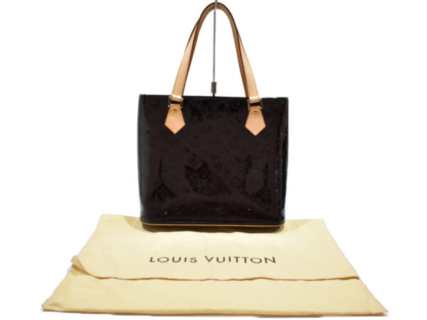 18 Louis Vuitton Houston Tote Bag Monogram Vernis Amarant