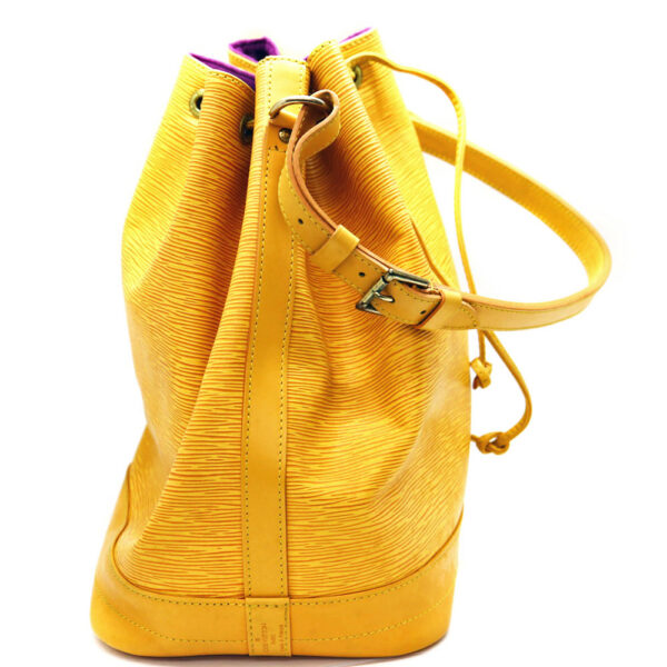 1889 4 Louis Vuitton Noe Epi Leather Shoulder Bag Yellow