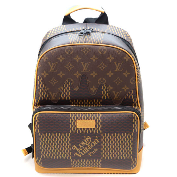 190 1 Louis Vuitton Campus Backpack Bag Damier Brown Black