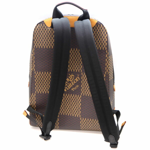 190 2 Louis Vuitton Campus Backpack Bag Damier Brown Black