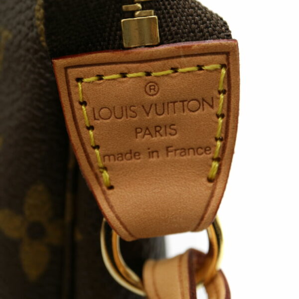 1938 7 Louis Vuitton Pochette Accessory Pouch Monogram Brown