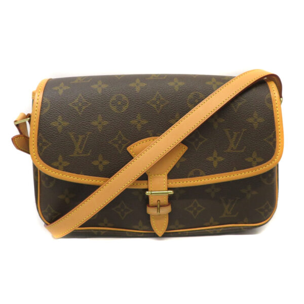 1957 Louis Vuitton Sologne Monogram Shoulder Bag Brown