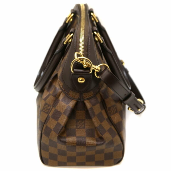 1972 3 Louis Vuitton Trevi PM Shoulder Bag Damier Canvas