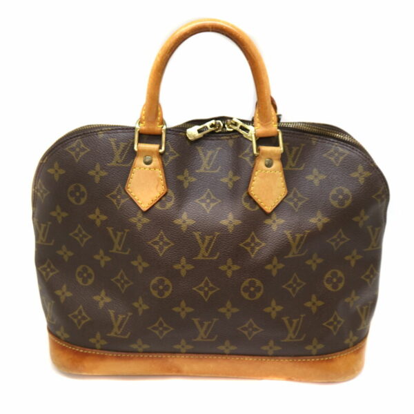 1979 1 Louis Vuitton Alma Handbag Monogram Canvas Brown